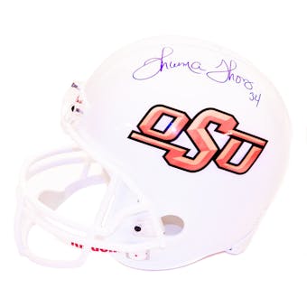 Thurman Thomas Autographed Oklahoma State Football Full Size Helmet