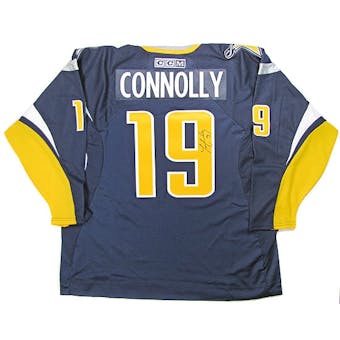 Tim Connolly Autographed Buffalo Sabres Blue Old Logo Jersey