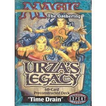 Magic the Gathering Urza's Legacy Time Drain Precon Theme Deck (Reed Buy)