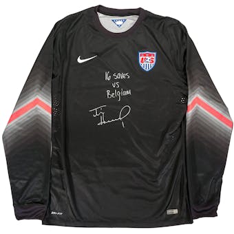 Tim Howard Autographed Authentic Nike Soccer Jersey (JSA COA)