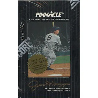 1993 Pinnacle Joe DiMaggio Hobby Set (Box) (DiMaggio Auto) - 5 of 5