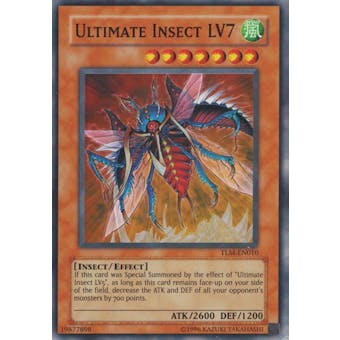 Yu-Gi-Oh The Lost Millennium 1st Edition Single Ultimate Insect LV7 Super Rare