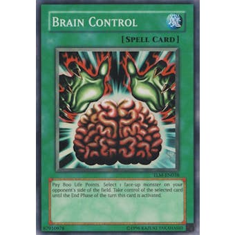 Yu-Gi-Oh The Lost Millennium Single Brain Control Super Rare 1st Edition