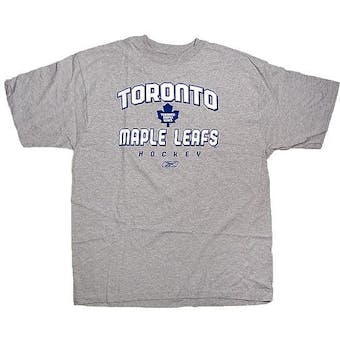 Toronto Maple Leafs Gray Reebok T-Shirt (Adult S)