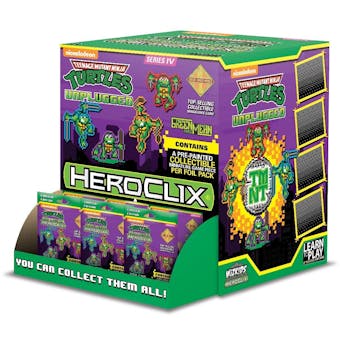 Teenage Mutant Ninja Turtles HeroClix: Unplugged Gravity Feed Box (24 Ct.)
