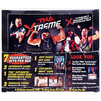 2010 TriStar TNA XTREME Wrestling Hobby Box