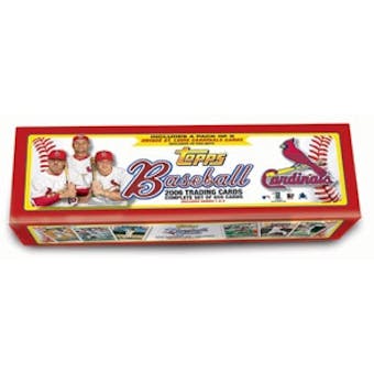 2006 Topps Factory Set Baseball (Box) (St. Louis Cardinals)