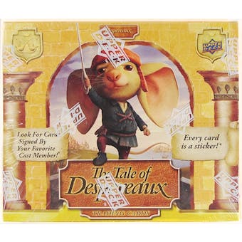 Upper Deck Tales of Despereaux Trading Cards Box