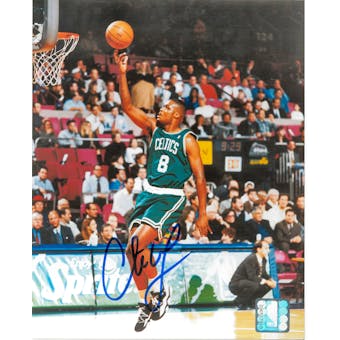 Antoine Walker Autographed Boston Celtics 8x10 Photo (Press Pass)