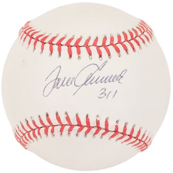 Tom Seaver Autographed New York Mets NL MLB Baseball w/ 311 inscript (JSA)