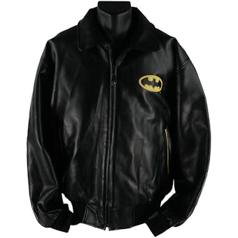 Batman Vintage Leather Jacket (XL)