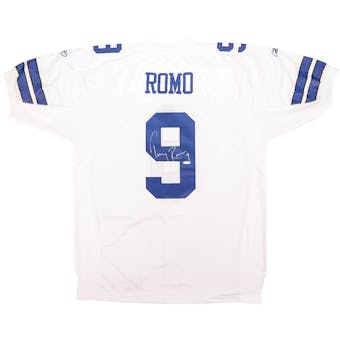 Tony Romo Autographed Dallas Cowboys Reebok On Field Jersey (UDA)
