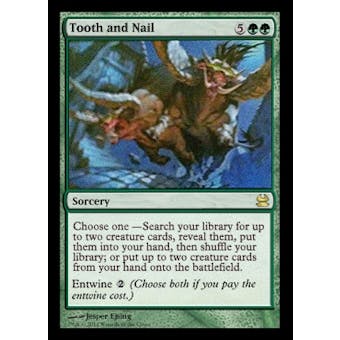 Magic the Gathering Modern Masters Single Tooth and Nail - NEAR MINT (NM)