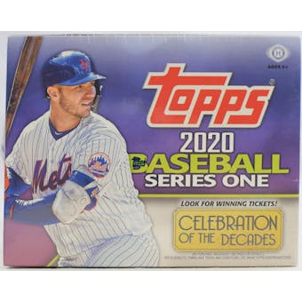 2020 Topps Series 1 Baseball Hobby Jumbo Box