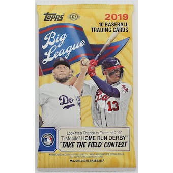 2019 Topps Big League Baseball Hobby Pack
