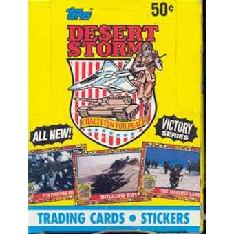 Desert Storm Victory Series 2 Box (1991 Topps)