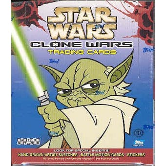 Star Wars Clone Wars Hobby Box (2004 Topps)