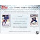 2020/21 Topps NHL Hockey Sticker Collection 16-Box Case