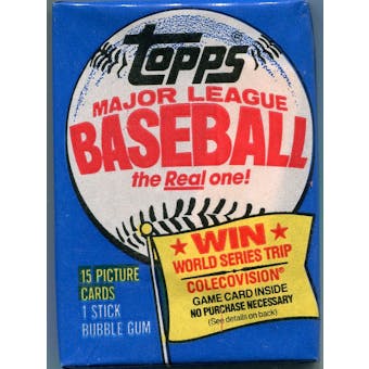 1983 Topps Baseball Pack