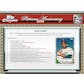2021 Topps Chrome Platinum Anniversary Baseball Hobby 12-Box Case- DACW Live 30 Spot Random Team Break #1