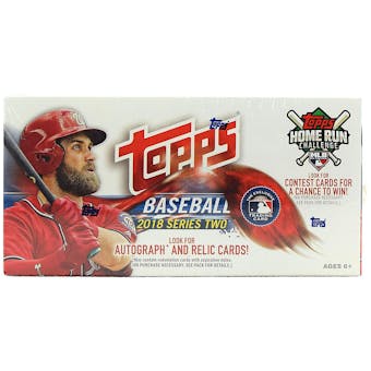 2018 Topps Series 2 Baseball 24-Pack Box