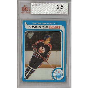 1979/80 Topps Hockey #18 Wayne Gretzky Rookie BGS 2.5 G/VG *9338