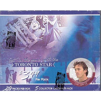2003/04 Be A Player Toronto Star Joe Sakic Hockey Box