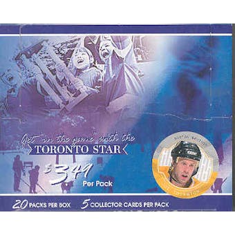 2003/04 Be A Player Toronto Star Joe Thornton Hockey Box