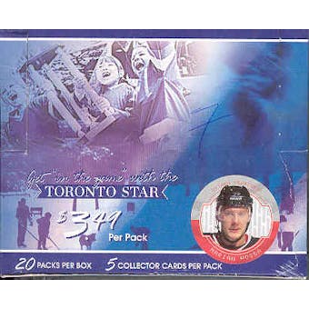 2003/04 Be A Player Toronto Star Marian Hossa Hockey Box