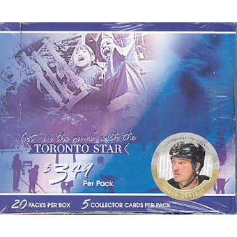 2003/04 Be A Player Toronto Star Mario Lemieux Hockey Box