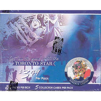 2003/04 Be A Player Toronto Star Roberto Luongo Hockey Box