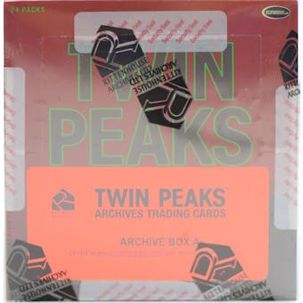 Twin Peaks Archives Trading Cards Archive Box (Rittenhouse 2019)