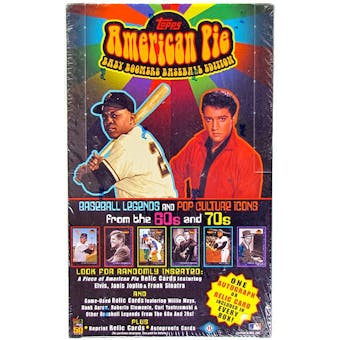 2001 Topps American Pie Baseball Hobby Box