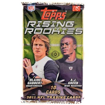 2011 Topps Rising Rookies Football Hobby Pack