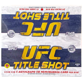 2011 Topps UFC Title Shot 24-Pack Box