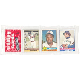 1976 Topps Baseball Rack Pack