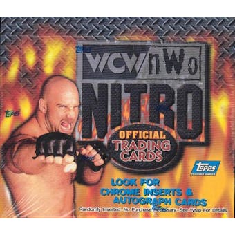 WCW/NWO Nitro Wrestling Hobby Box (1999 Topps)