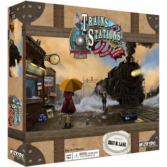 Trains and Stations Strategy Game (Wizkids)
