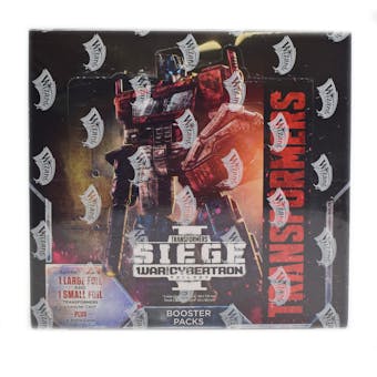 Transformers TCG: War for Cybertron Siege Booster Box
