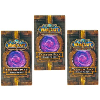 World of Warcraft 2011 Dungeon Deck Treasure Pack (Lot of 3)