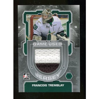2012/13 In the Game Between The Pipes Jerseys Silver #M57 Francois Tremblay /140
