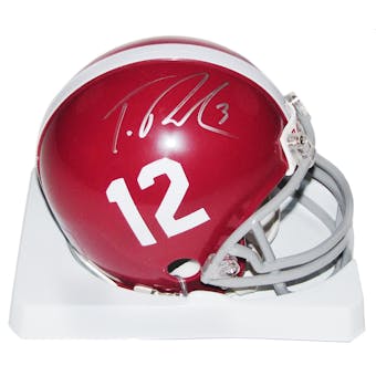 Trent Richardson Autographed Alabama Crimson Tide Football Mini-Helmet (Richardson COA)