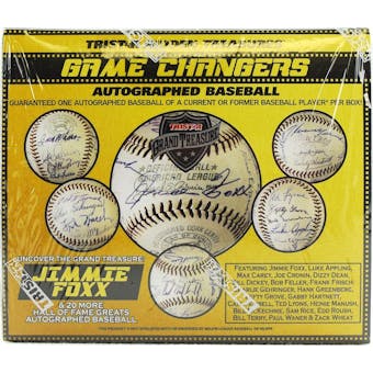 2019 TriStar Game Changers Autographed Baseball Hobby Box