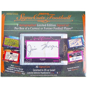 2012 TriStar SignaCuts Football Hobby Box
