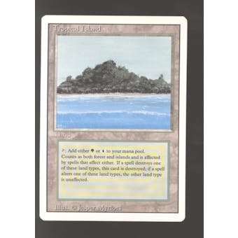 Magic the Gathering 3rd Ed Revised Tropical Island NEAR MINT (NM) *824