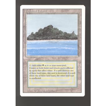 Magic the Gathering 3rd Ed Revised Tropical Island NEAR MINT (NM) *827