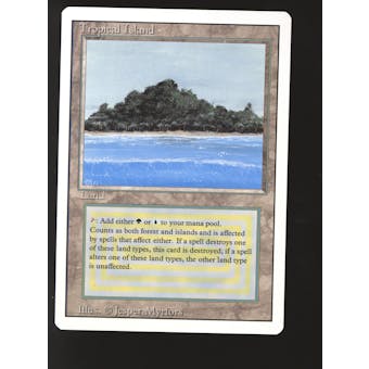 Magic the Gathering 3rd Ed Revised Tropical Island NEAR MINT (NM) *843