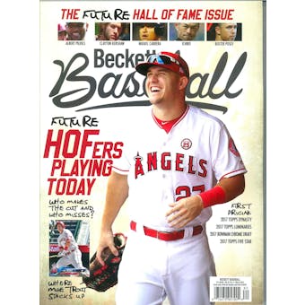 2018 Beckett Baseball Monthly Price Guide (#144 March) (Mike Trout)
