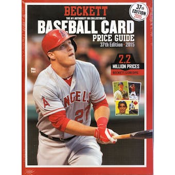 2015 Beckett Baseball Yearly Price Guide (37th Edition) (Mike Trout)