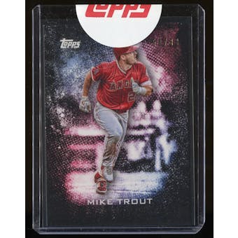 2019 Topps Bunt VIP Party Mike Trout #MT #58/83
